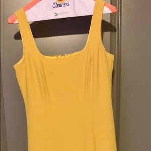 Bardot Leila Sheath Dress - Mustard Yellow